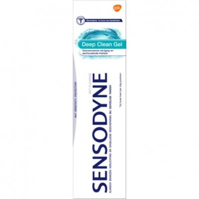 Sensodyne Deep clean gel gevoelig tandpasta