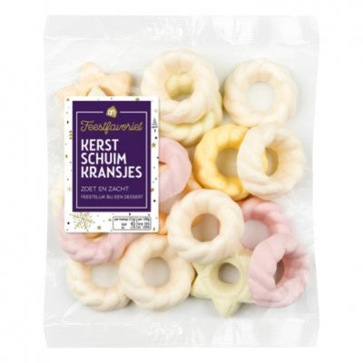 Huismerk Kerstkransjes schuim