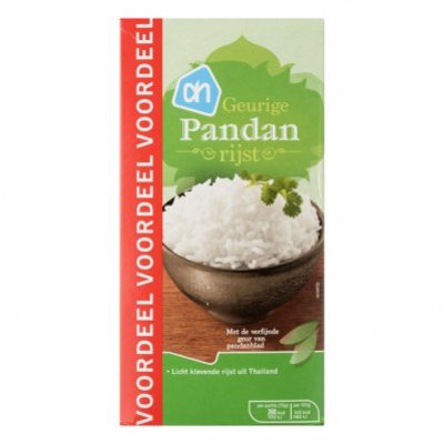 Huismerk Pandan rijst voordeel