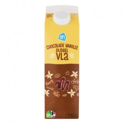 Huismerk Dubbelvla chocolade-vanille