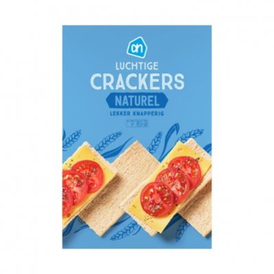Huismerk Luchtige crackers naturel