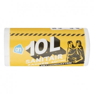 Huismerk Sanitairzakken 10 lt