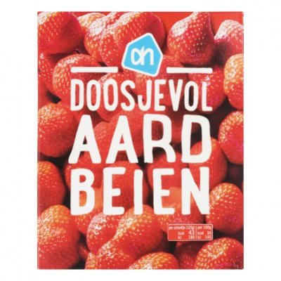 Huismerk Doosjevol aardbeien