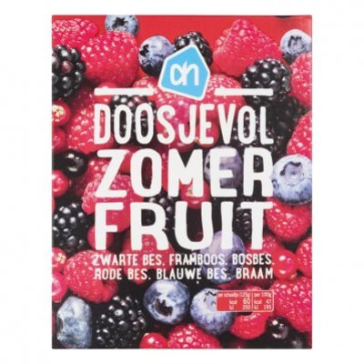 Huismerk Doosjevol zomerfruit