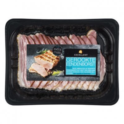 Huismerk Gerookt gesneden eendenborstfilet