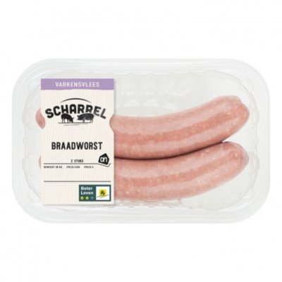 Huismerk Scharrel braadworst