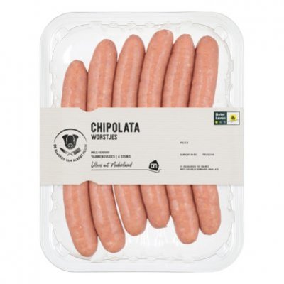 Huismerk Varkens chipolataworstjes