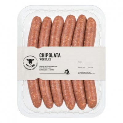Huismerk Lams chipolata worstjes