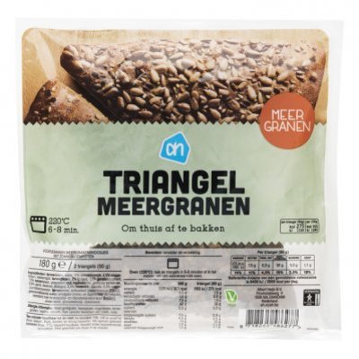 Huismerk Triangel donker meergranen