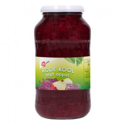Budget Huismerk Rode kool met appel