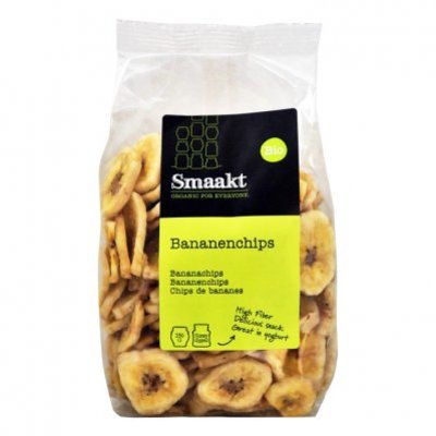 Smaakt Bananenchips biologisch
