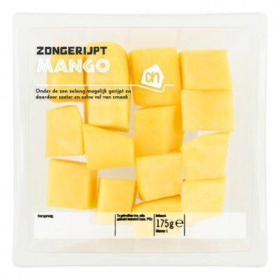 Huismerk Zongerijpte mango stukjes