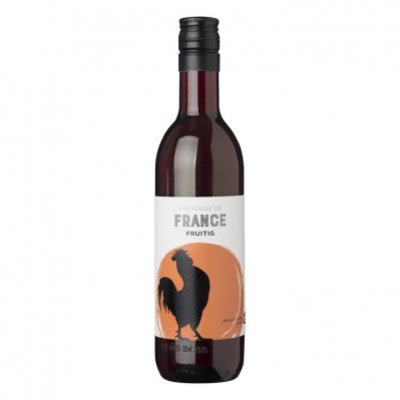 Huismerk Franse huiswijn fruitig rood