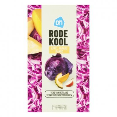 Huismerk Rode kool-appel-mango