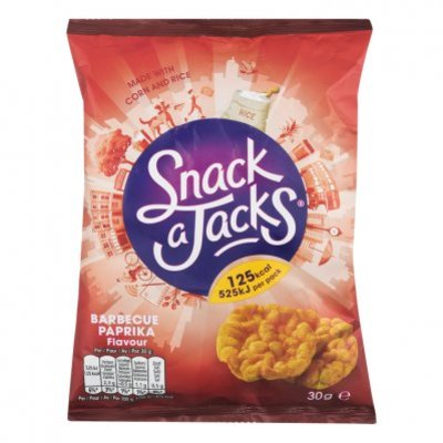 Snack a Jacks Rijstwafels bbq paprika