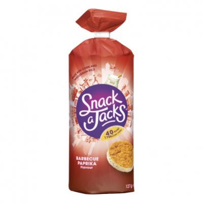 Snack a Jacks Rijstwafels bbq paprika