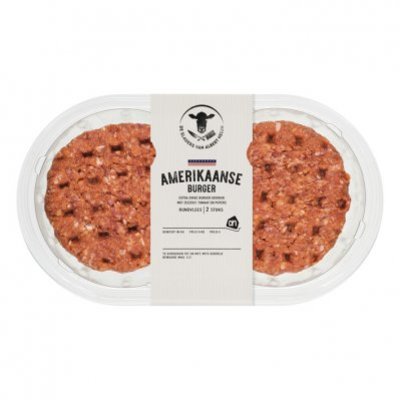 Huismerk Amerikaanse hamburger