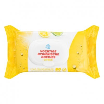 Huismerk Hygiënische doekjes citrus voordeel