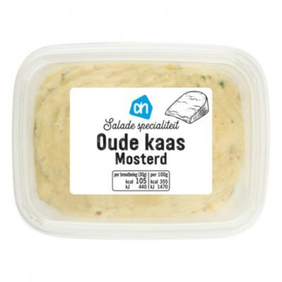 Huismerk Saladespecialiteit oude kaas-mosterd