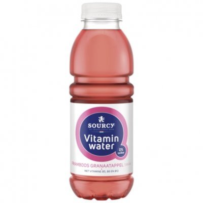 Sourcy Vitaminwater framboos- granaatappel