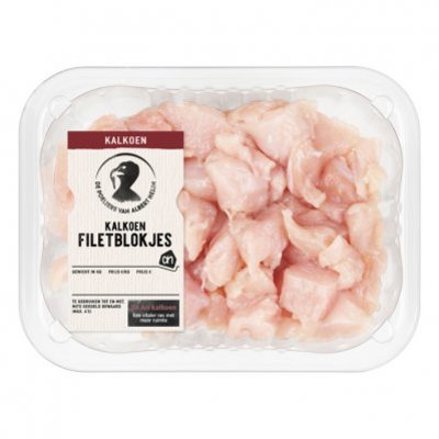 Huismerk Kalkoenfilet blokjes