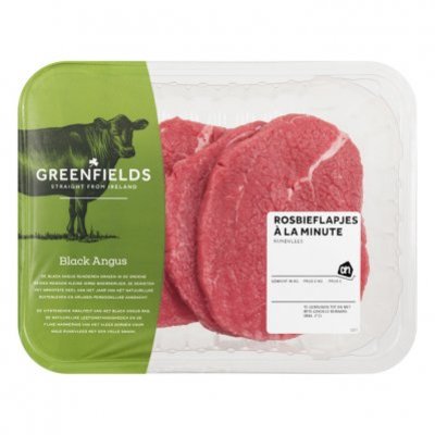 Huismerk Greenfields rosbieflapjes