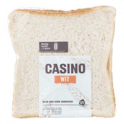 Huismerk Casino wit half