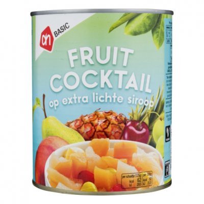 Budget Huismerk Fruitcocktail op siroop