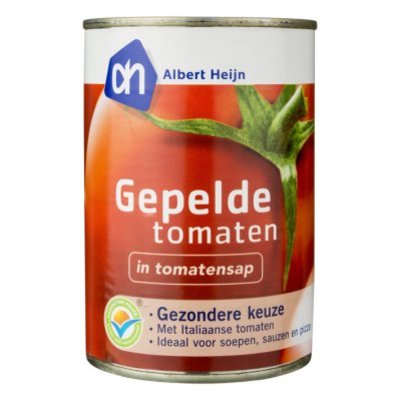 Huismerk Gepelde tomaten