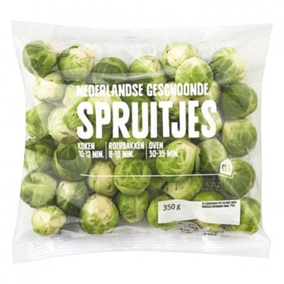 Huismerk Geschoonde spruitjes