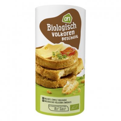 Huismerk Biologisch Volkoren beschuit