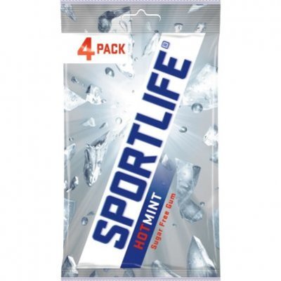 Sportlife Hotmint suikervrij kauwgom