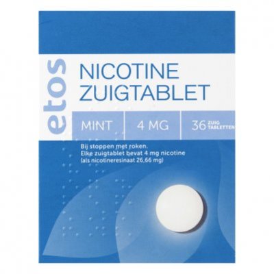 Huismerk Nicotine zuigtabletten 4 mg