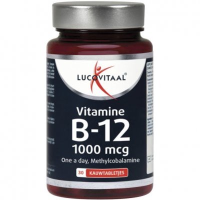 Lucovitaal Vitamine B12 1000 mcg kauwtabletten