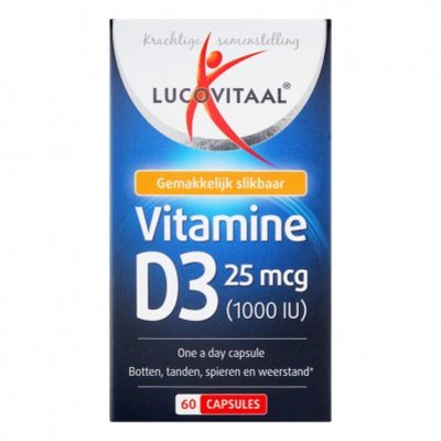 Lucovitaal Vitamine D3 25 mcg (1000 IU)