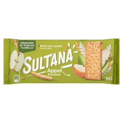 Sultana Fruitbiscuit appel