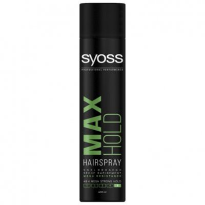 Syoss Max hold styling hairspray