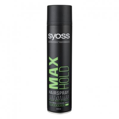 Syoss Max hold styling hairspray