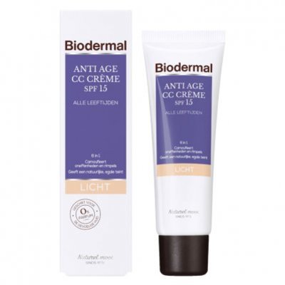 Biodermal Anti-age CC crème - licht