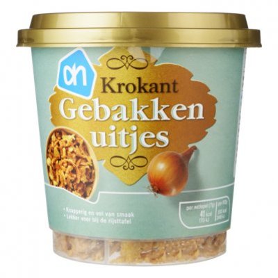 Huismerk Indonesische gebakken uitjes