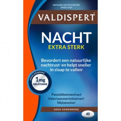 Valdispert Nacht extra sterk dragees