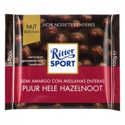Ritter Sport Nut selection puur-hazelnoot