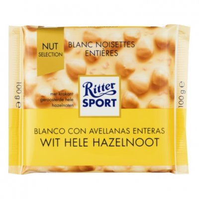 Ritter Sport Nut selection wit-hazelnoot