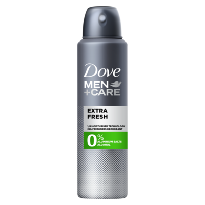 Dove Men+Care Clean Comfort 0% Deodorant Spray