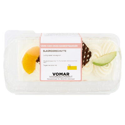 Vomar Slagroomschnitte