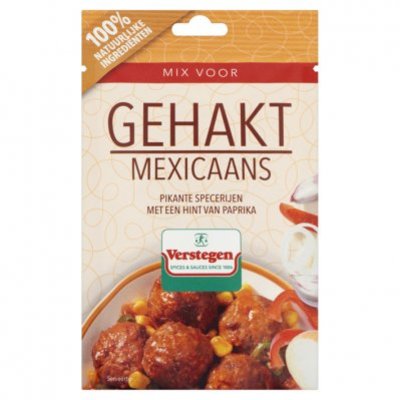 Verstegen Kruidenmix voor gehakt Mexico
