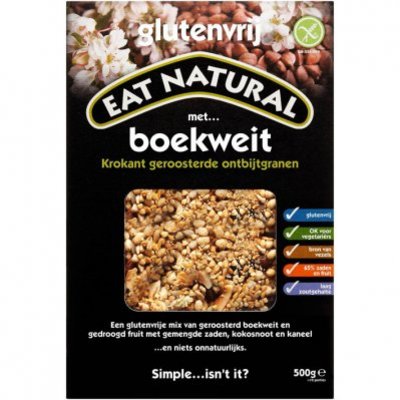 Eat Natural Ontbijtgranen boekweit glutenvrij