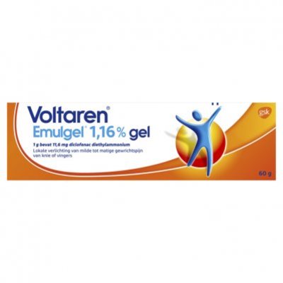 Voltaren Emulgel 1,16% Gel pijnverlichting