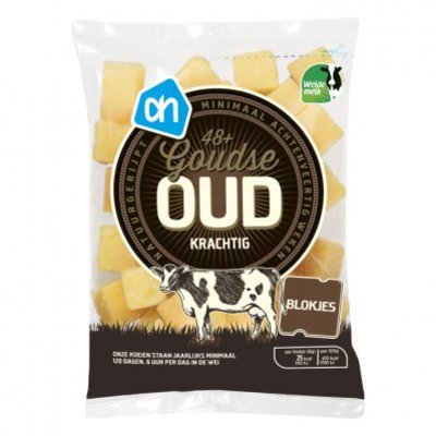 Huismerk Goudse kaas oud 48+ blokjes