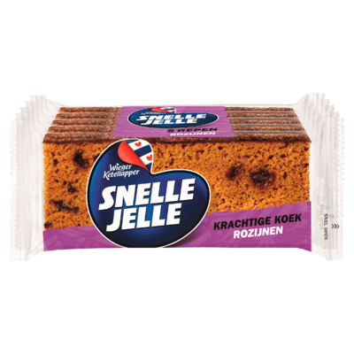 Snelle Jelle Kruidkoek Rozijn 5 Repen